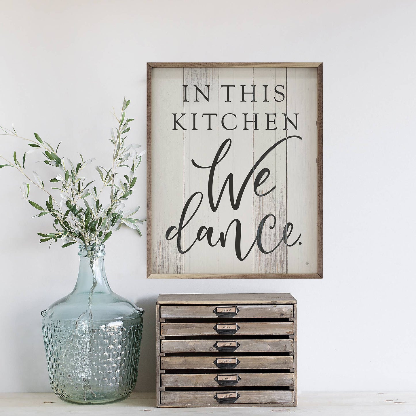 Kendrick Home - In This Kitchen We Dance Whitewash