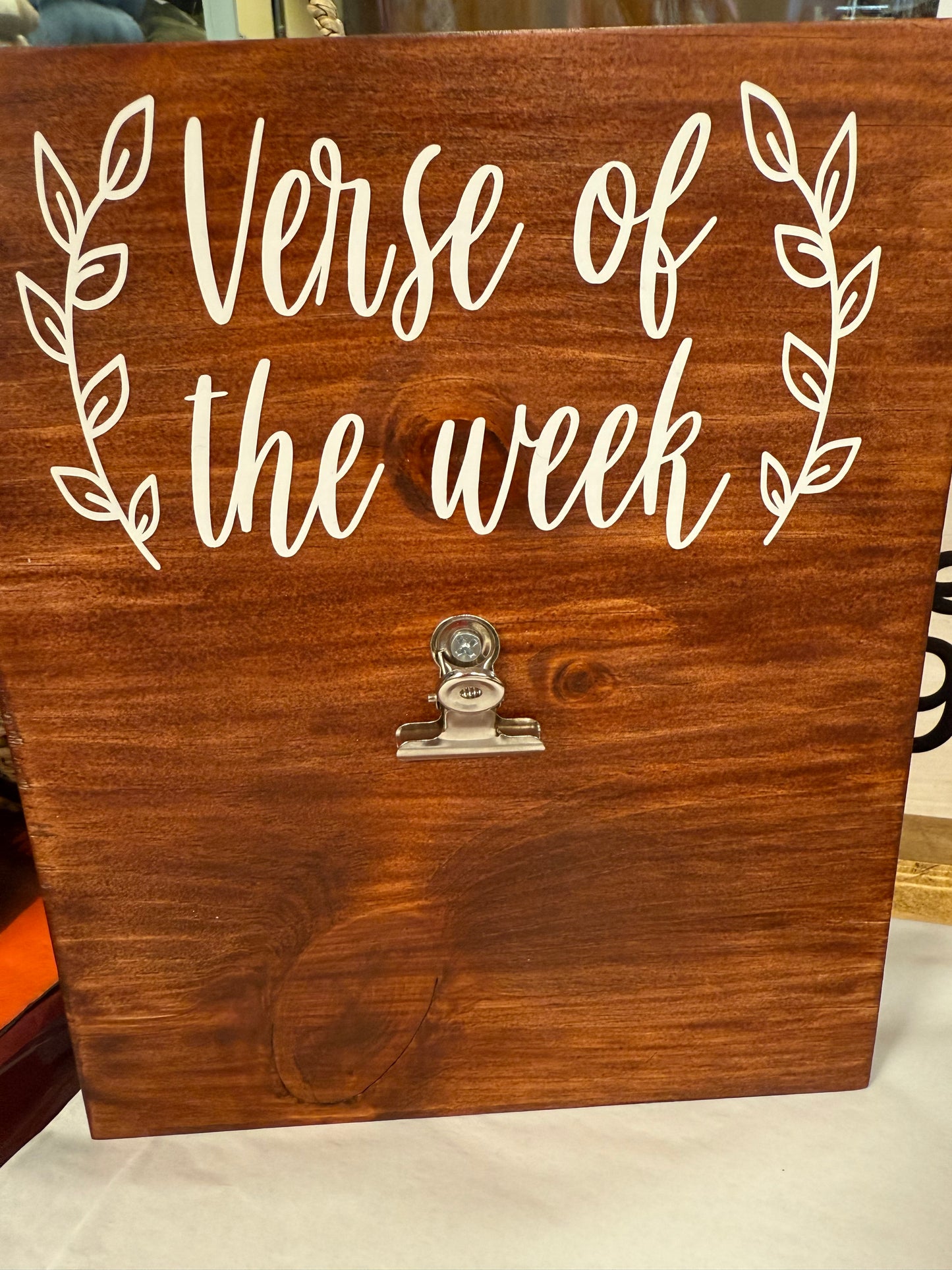 Verse of the week
