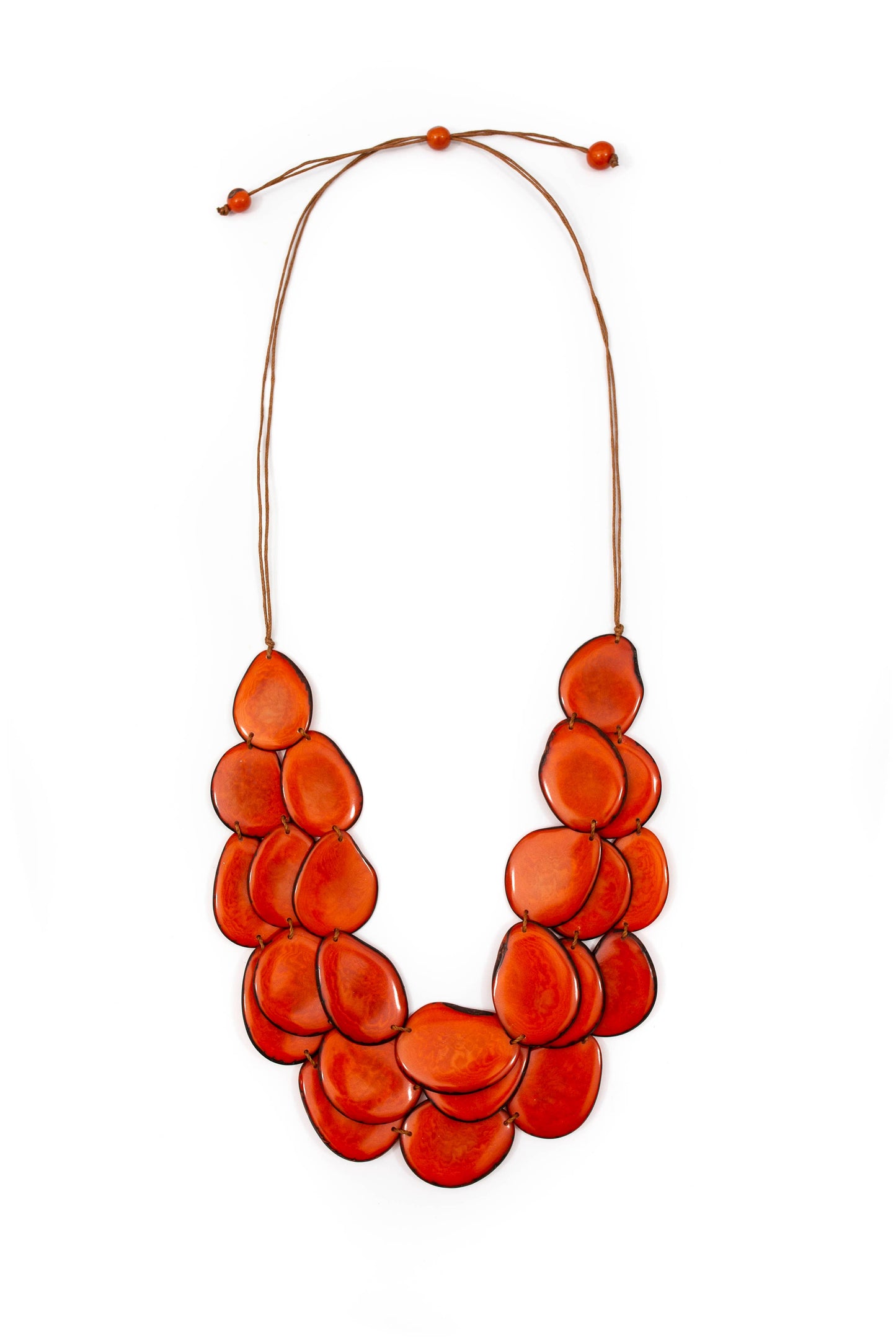 Organic Tagua Jewelry - Amigas Necklace