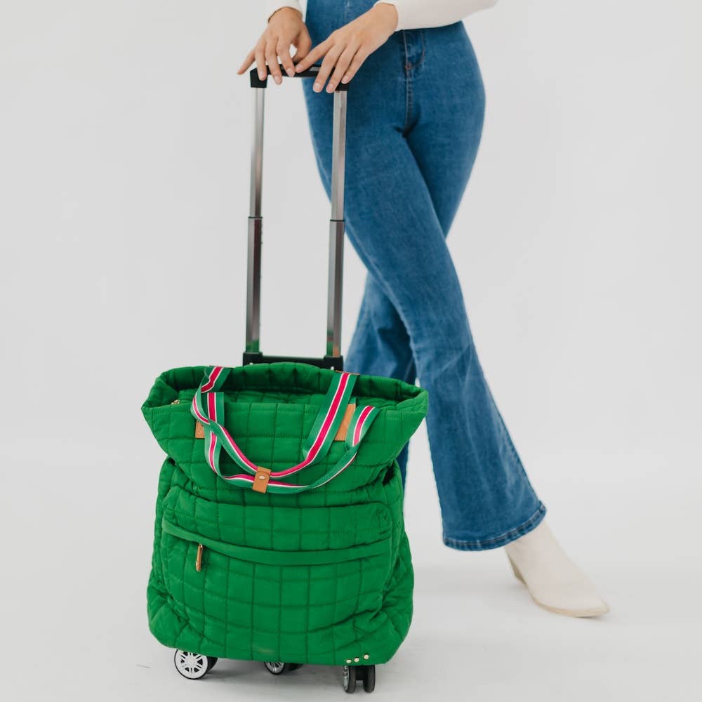 Pretty Simple - Tenley Quilted Tote Roller Bag