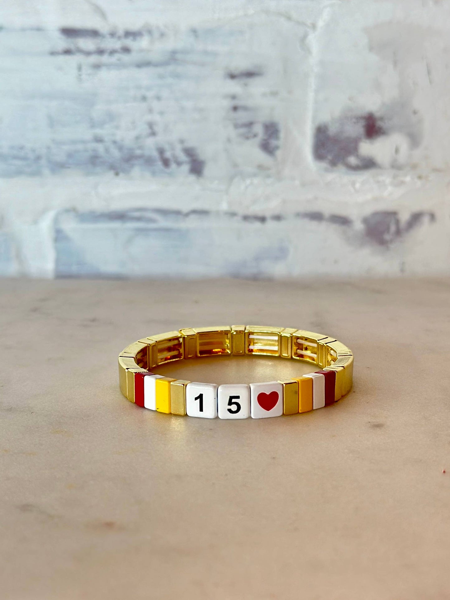 Chiefs Hart & Lux - Kansas City Tile Bracelet 15