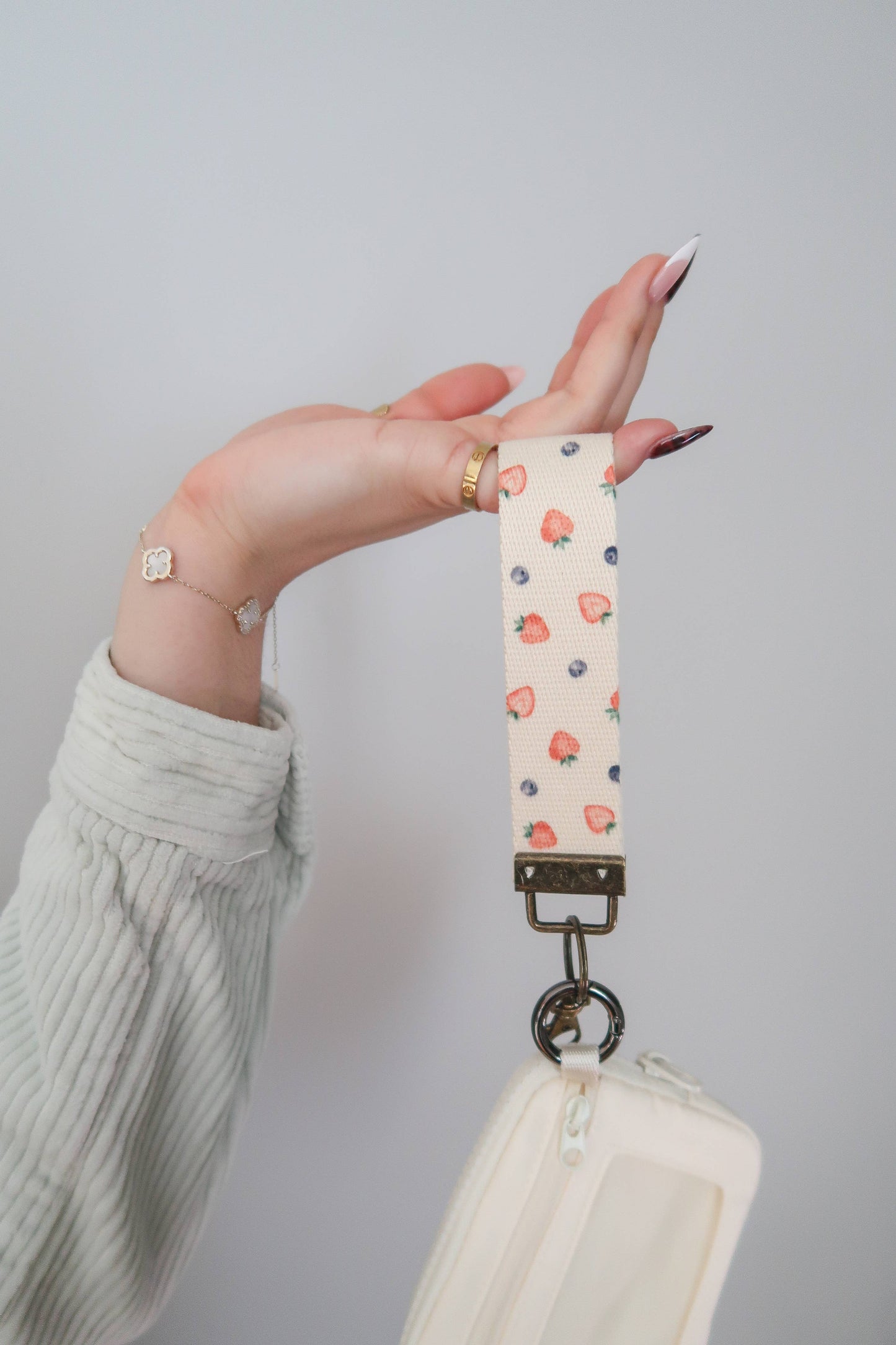 Frederick Family Co. - Canvas Wrist Keychain Lanyard, Key wristlet