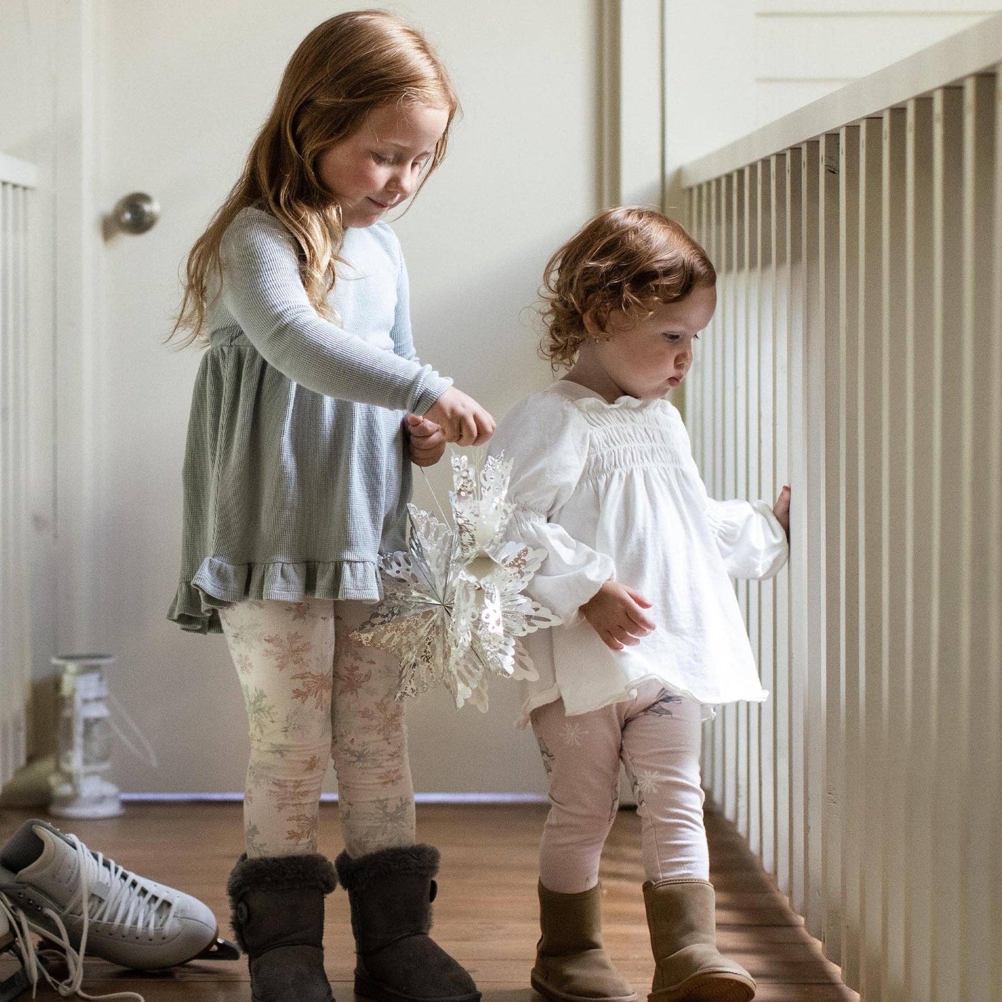 Burt's Bees Baby - Ice Skates Organic Tunic & Pants Set