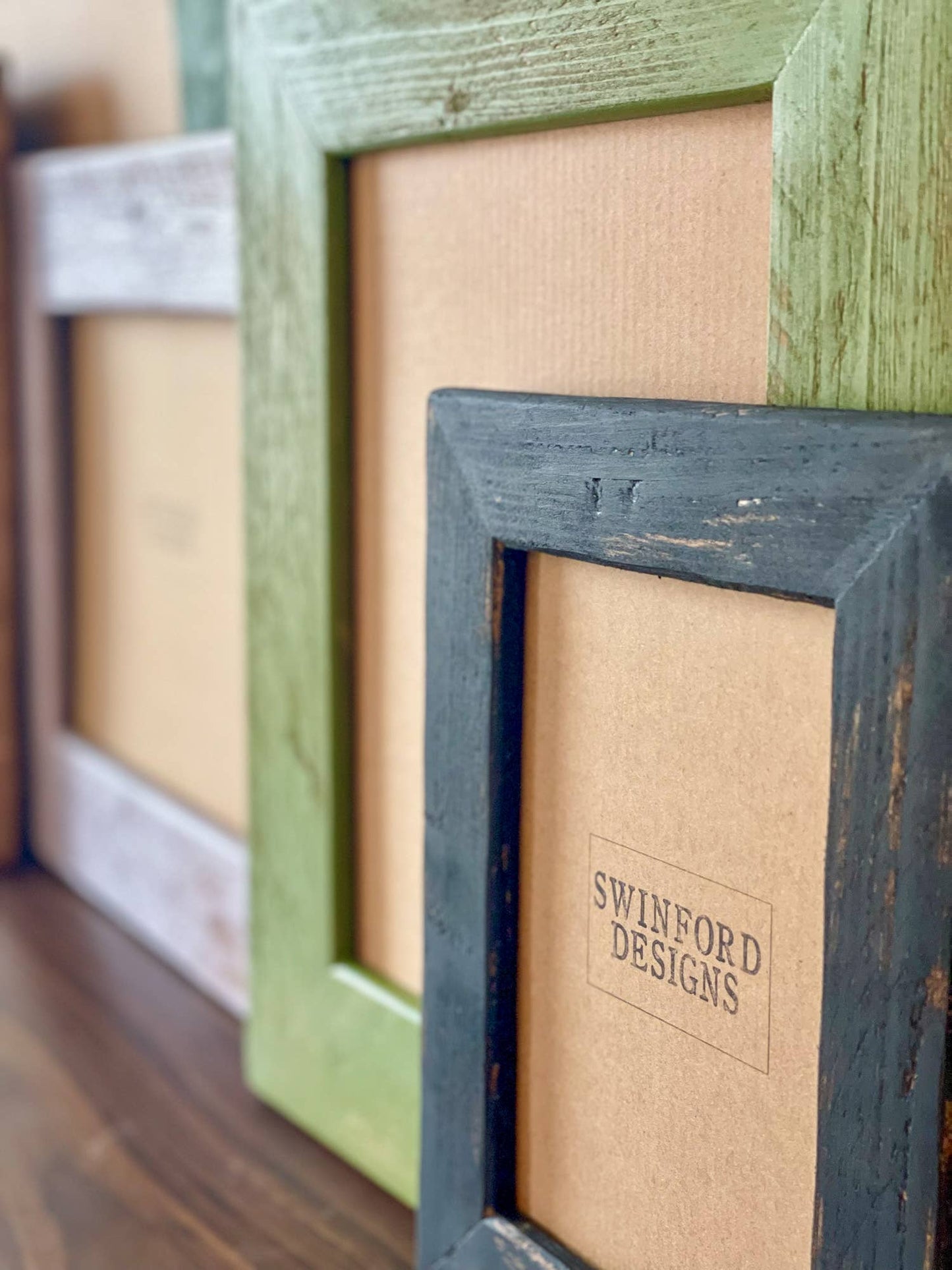 Swinford Designs - Handmade Wooden Picture Frames - Choose Your Size | Color