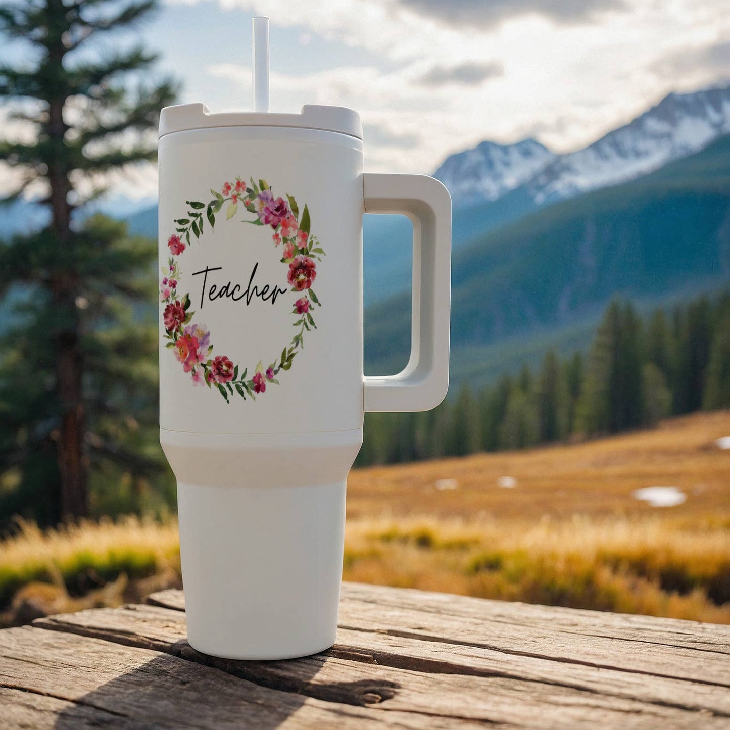 3dRose - 3dRose, Image of quote Teacher , Tumbler