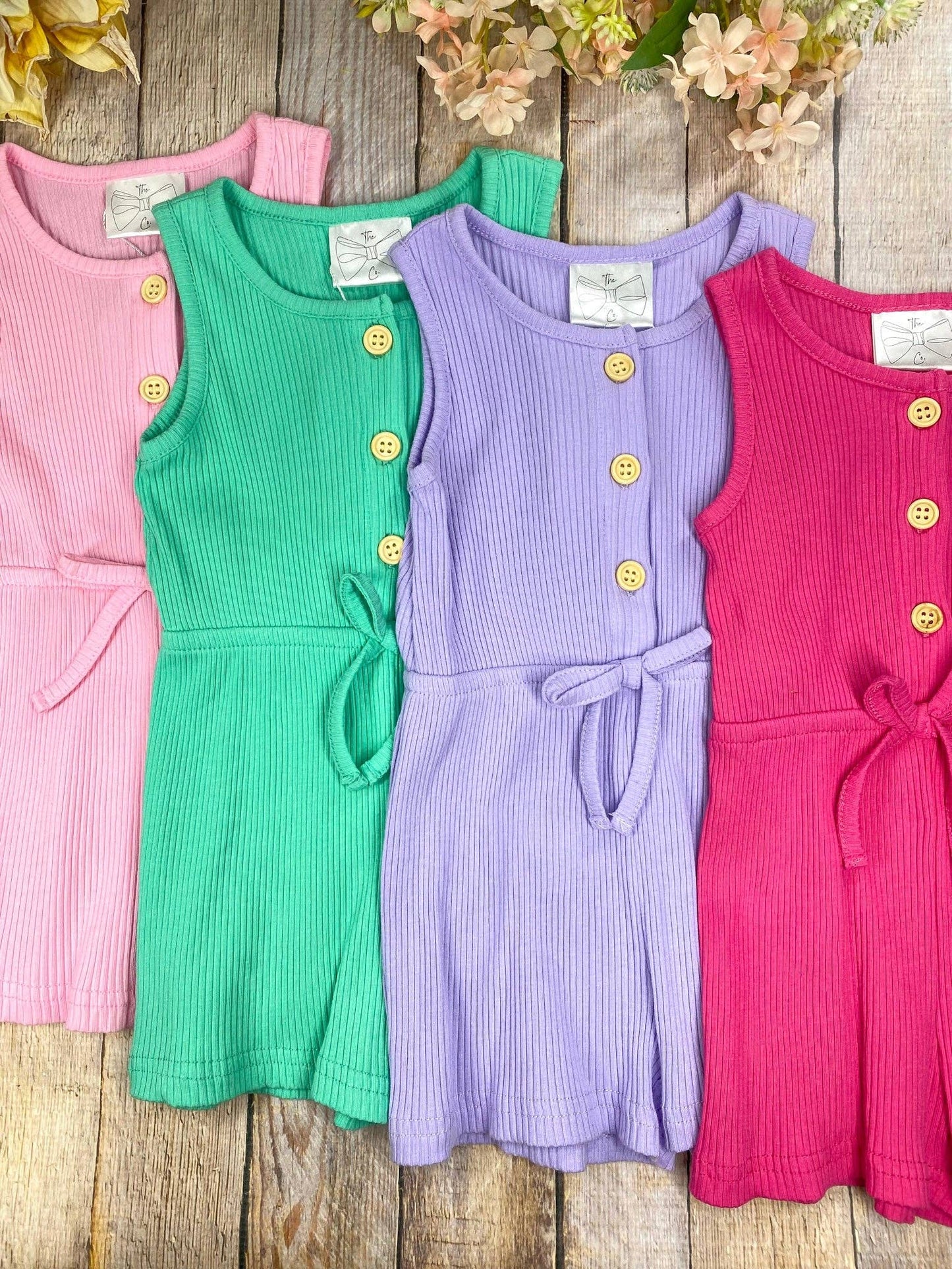 The Hair Bow Company - Essential Everyday Cotton Romper