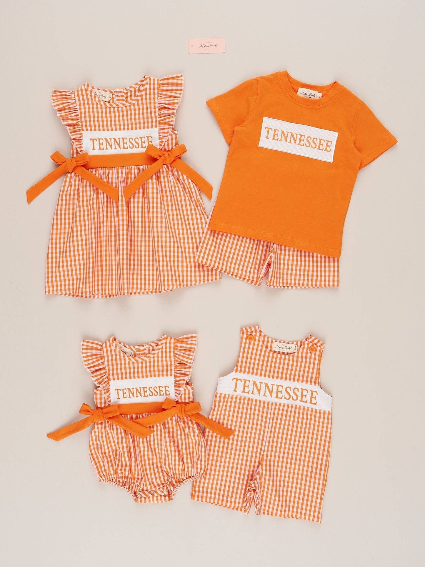 Marie Nicole Clothing - Tennessee Smocked Gingham Dress