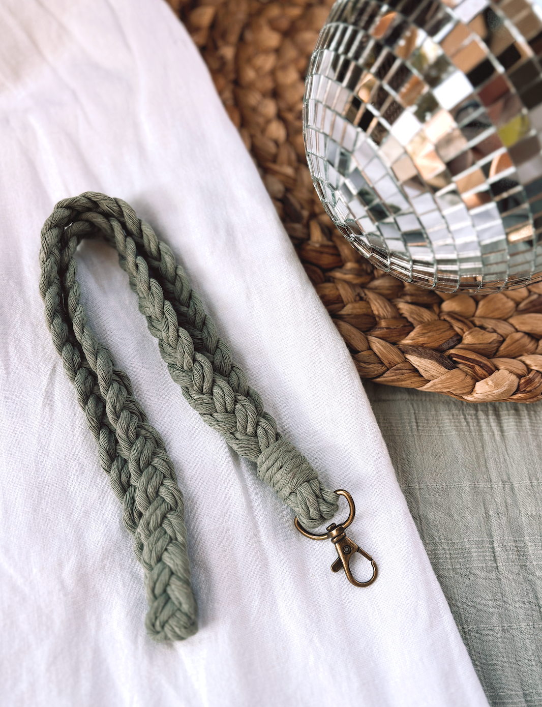 Offhand Fibers - Boho Lanyard | Badge ID Holder