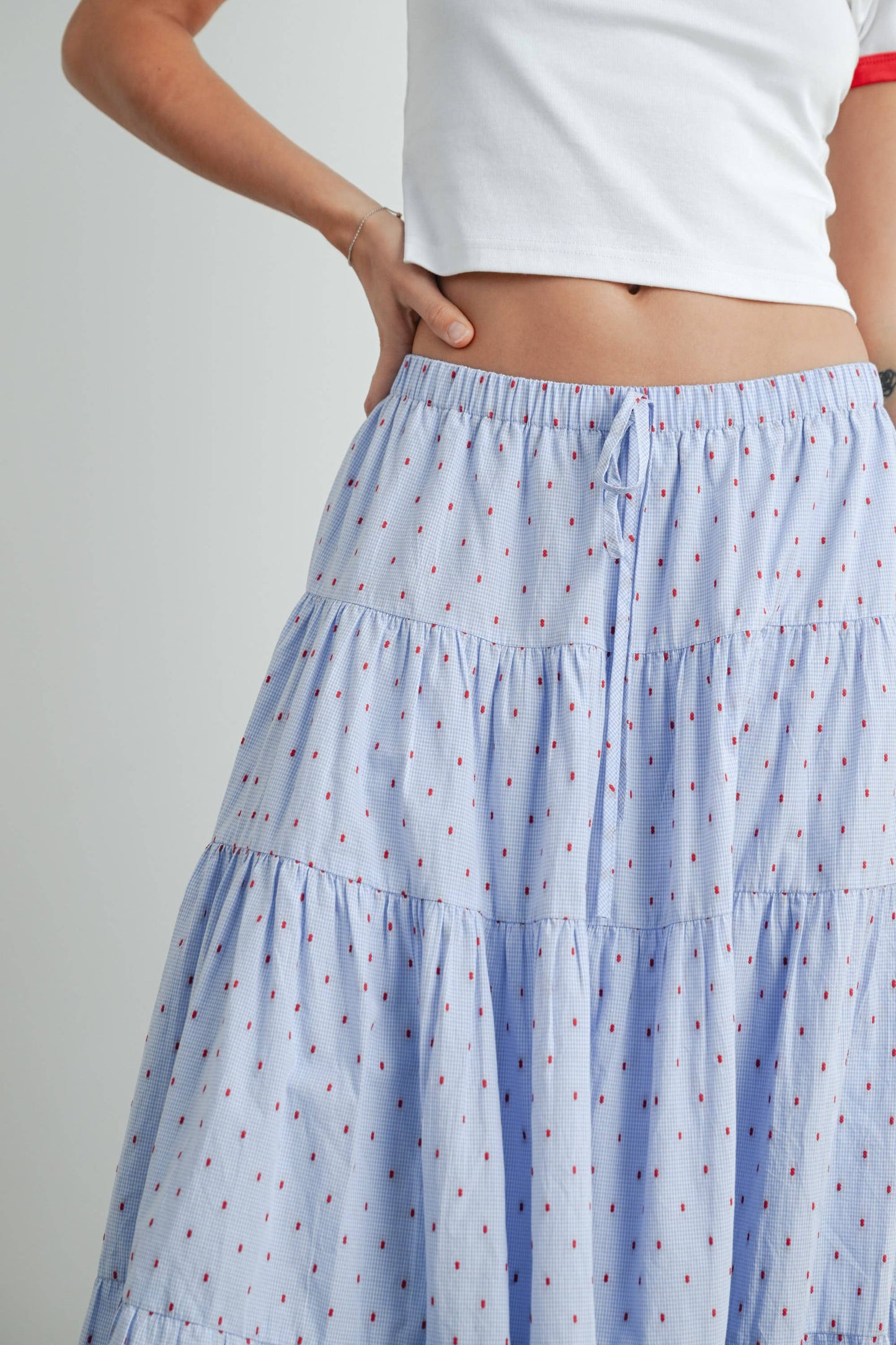 BUTTERMELON - Flowy Maxi Skirt - BMS7624