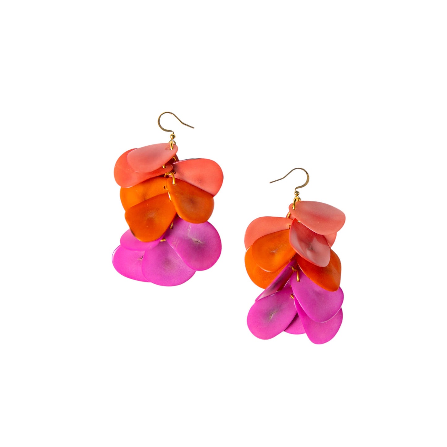 Organic Tagua Jewelry - Bailey Earrings