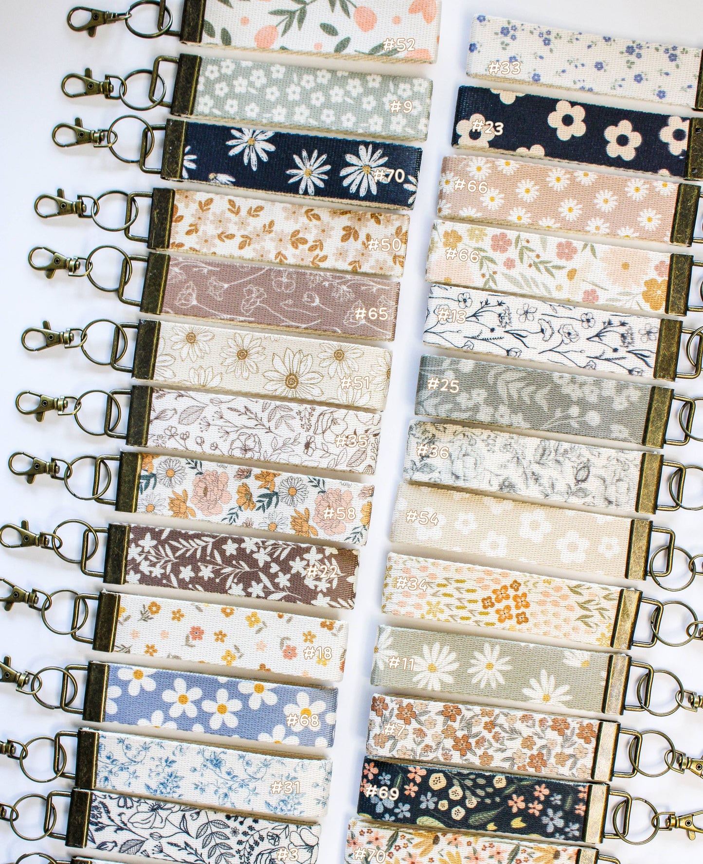 Frederick Family Co. - Canvas Wrist Keychain Lanyard, Key wristlet