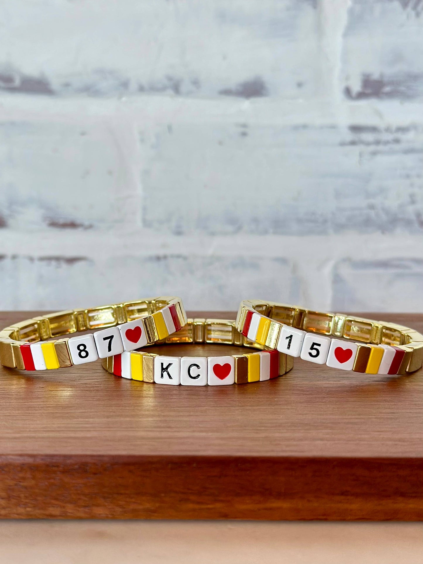Chiefs Hart & Lux - Kansas City Tile Bracelet 15