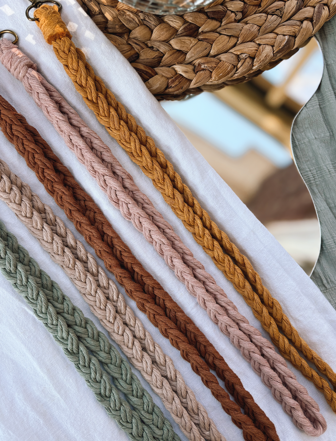 Offhand Fibers - Boho Lanyard | Badge ID Holder