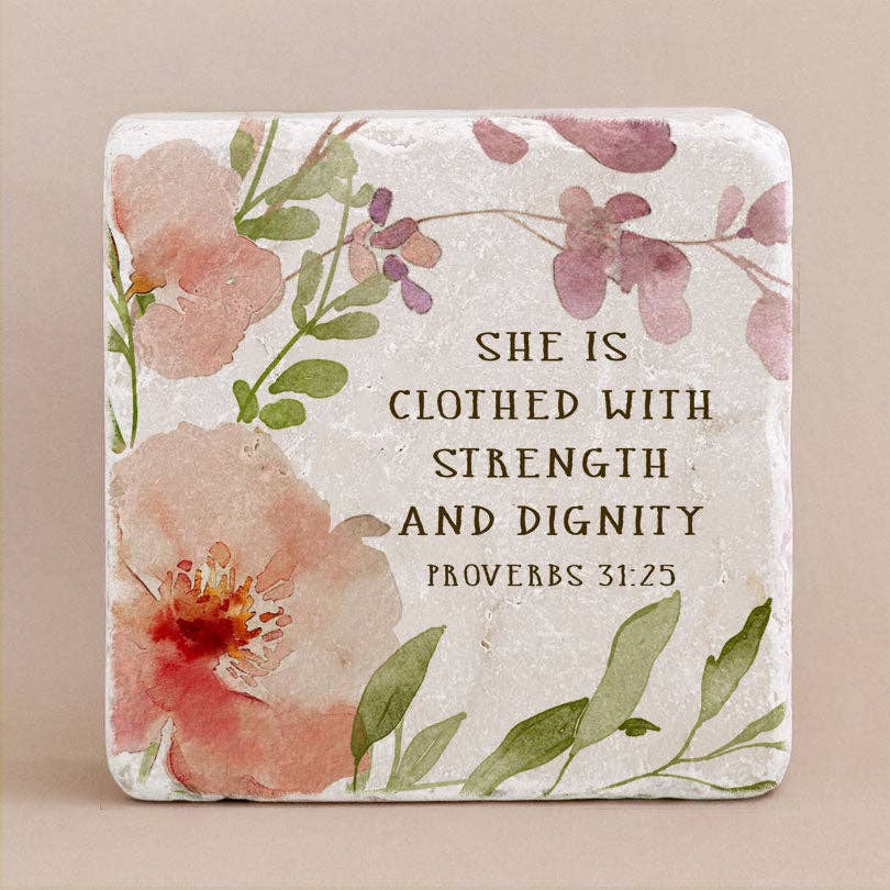 Twelve Stone Art - 680 | Proverbs 31:25