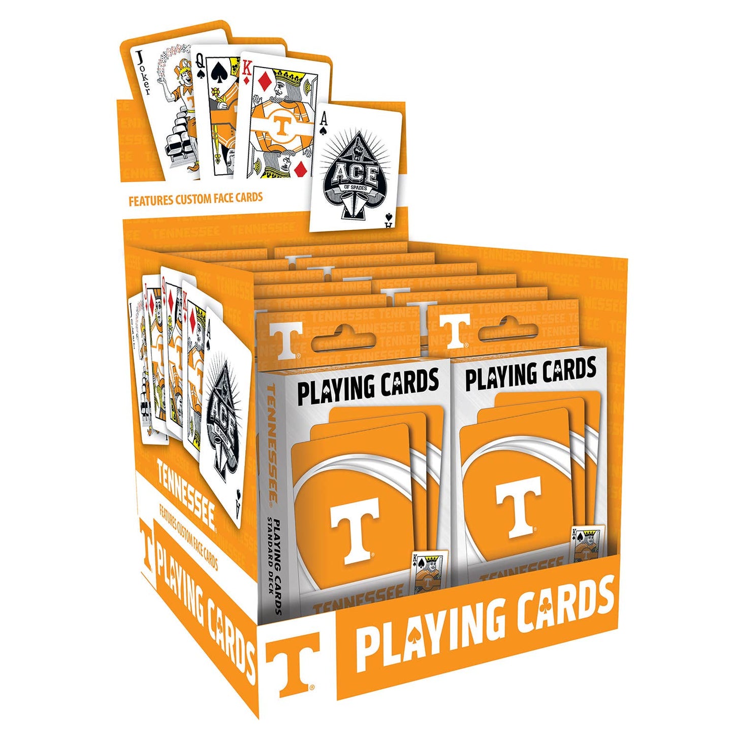 Masterpieces Puzzles - Tennessee Volunteers Playing Cards
