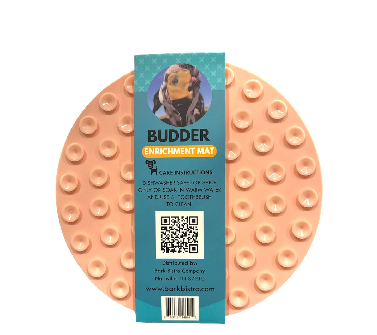 Bark Bistro - Turquoise + Pink Lickmats + Spatula (Purple OOS)