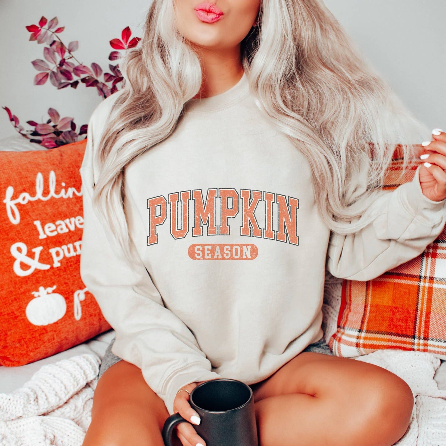 Trendznmore - Pumpkin Season Women's Fall Sweatshirt