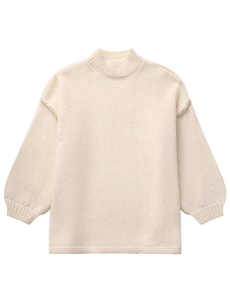 Masyal - Oversized Knit Sweater #5
