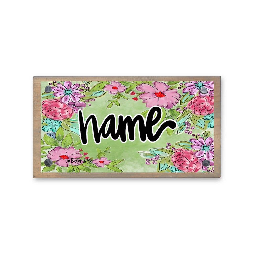 Baxter & Me - Gigi Driftwood Happy Block