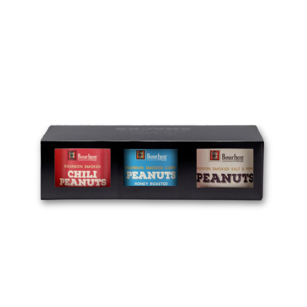Bourbon Barrel Foods - Bourbon Smoked Peanut Trio