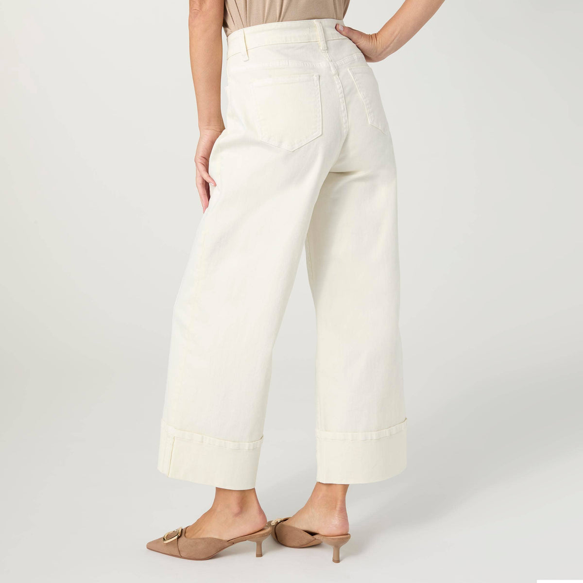 COCO + CARMEN - Avante Wide Ankle with Front Seam Pant-Fall