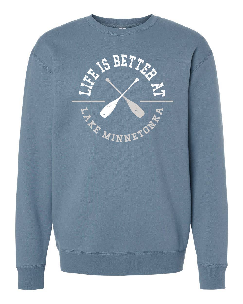 Kendrick Home - Lake Life Is Better Oars Personalized Crew