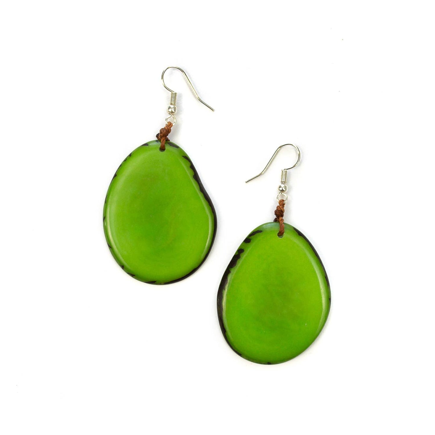 Organic Tagua Jewelry - Amigas Earrings