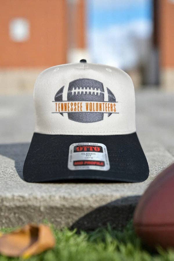 Nash Grey - TN Volunteers Natural/Black Embroidered Hat