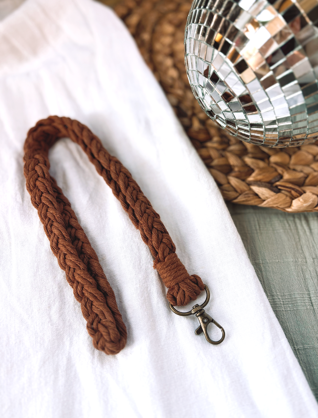 Offhand Fibers - Boho Lanyard | Badge ID Holder