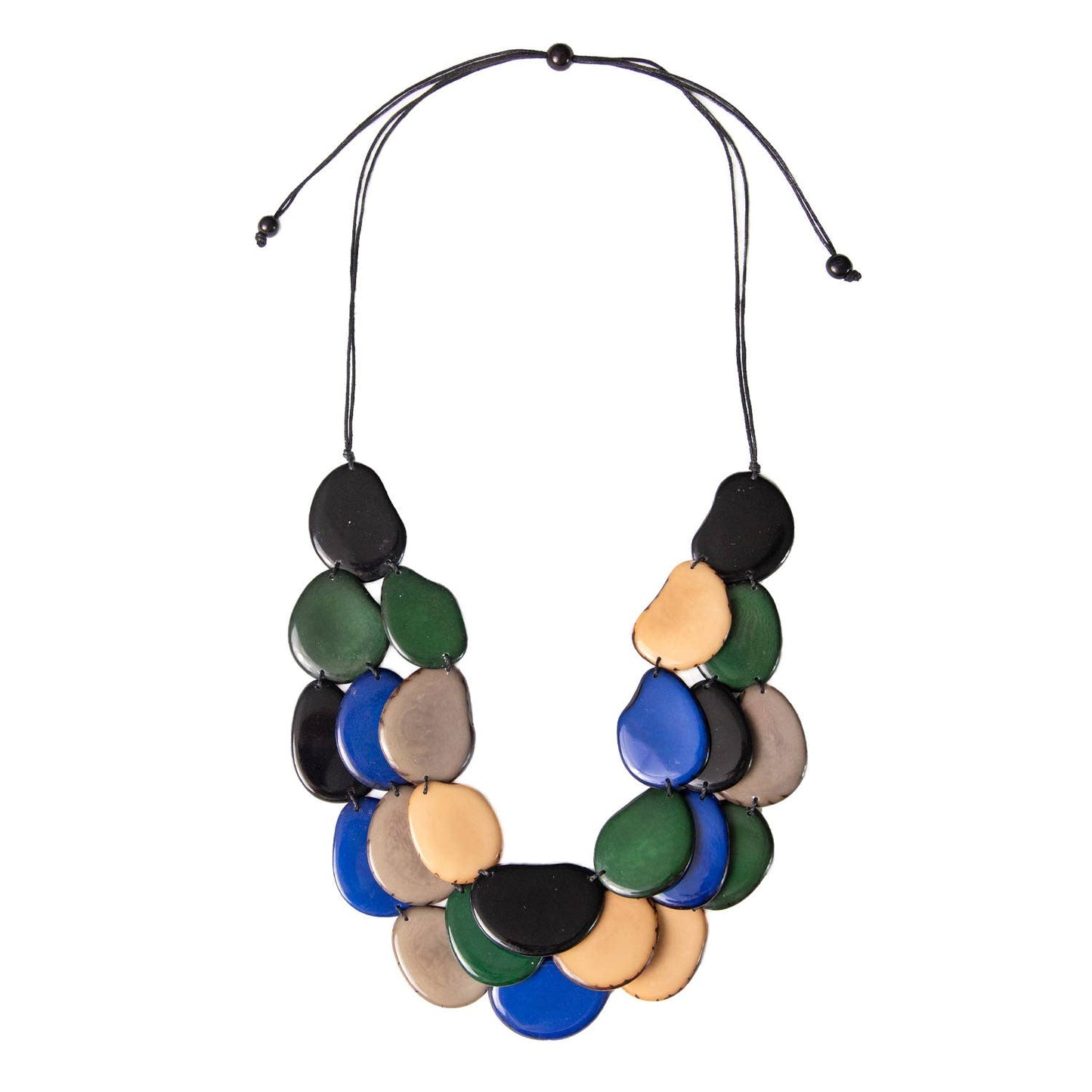 Organic Tagua Jewelry - Amigas Necklace