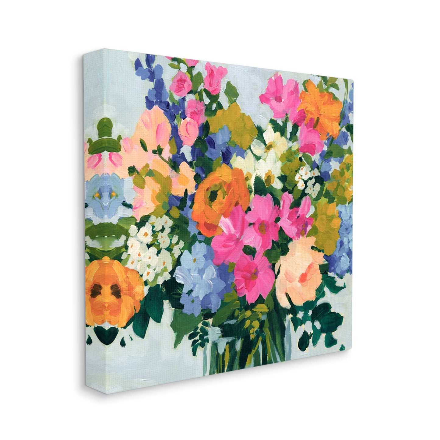 Stupell Industries - Vivid Bouquet Blooms Canvas Art