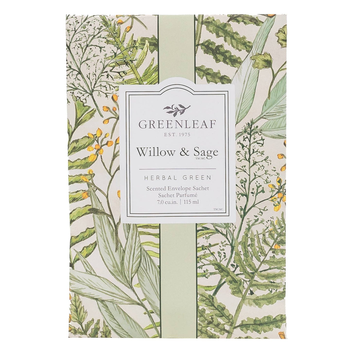 Greenleaf Gifts - Willow & Sage Large Sachet