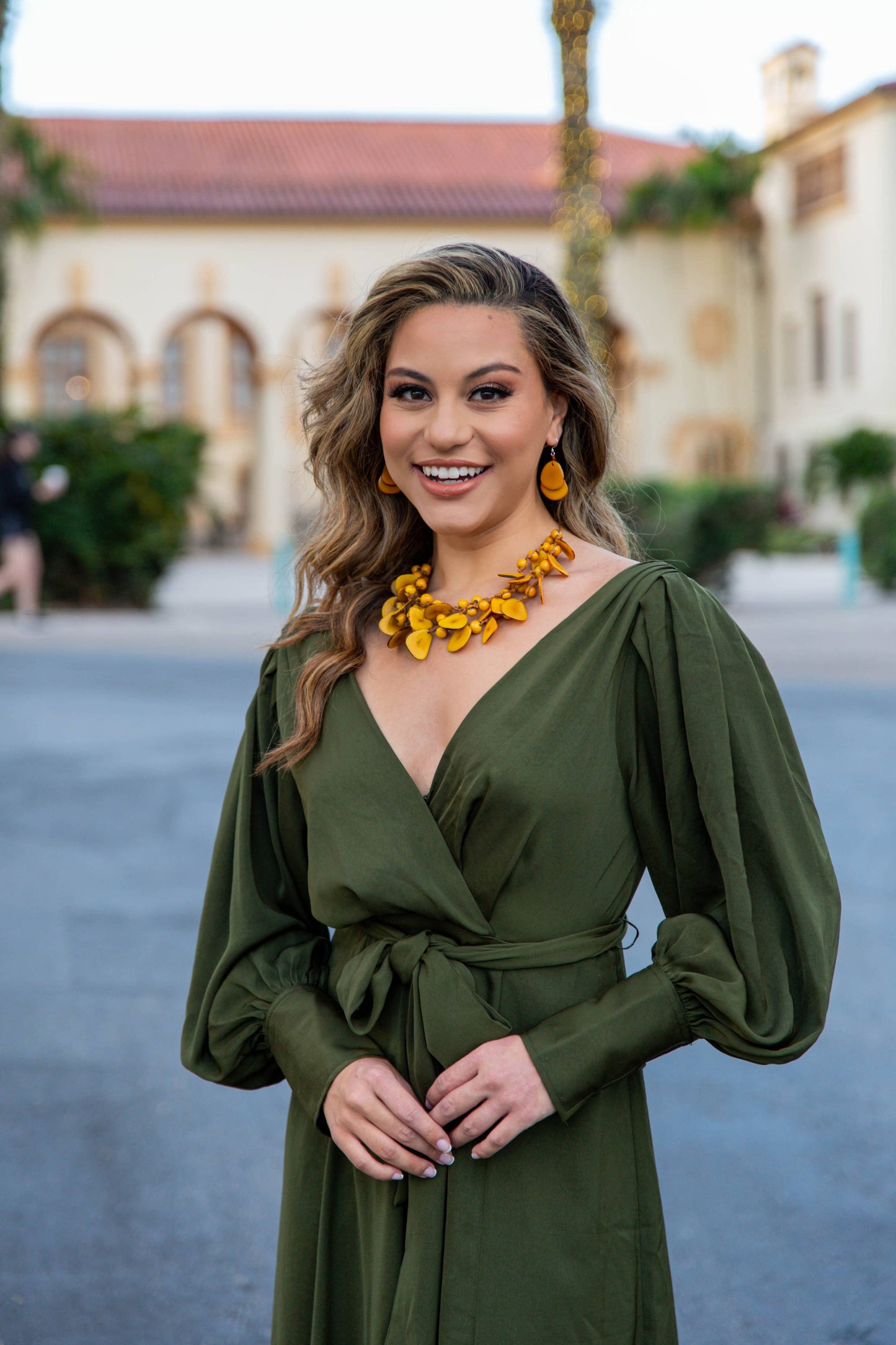 Organic Tagua Jewelry - Marcela Necklace