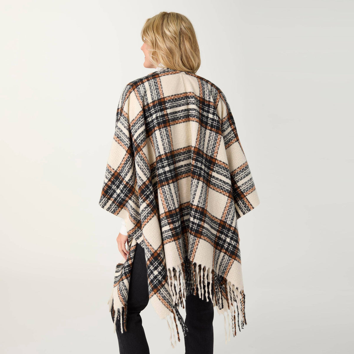 COCO + CARMEN - Harrison Plaid Wrap-Fall