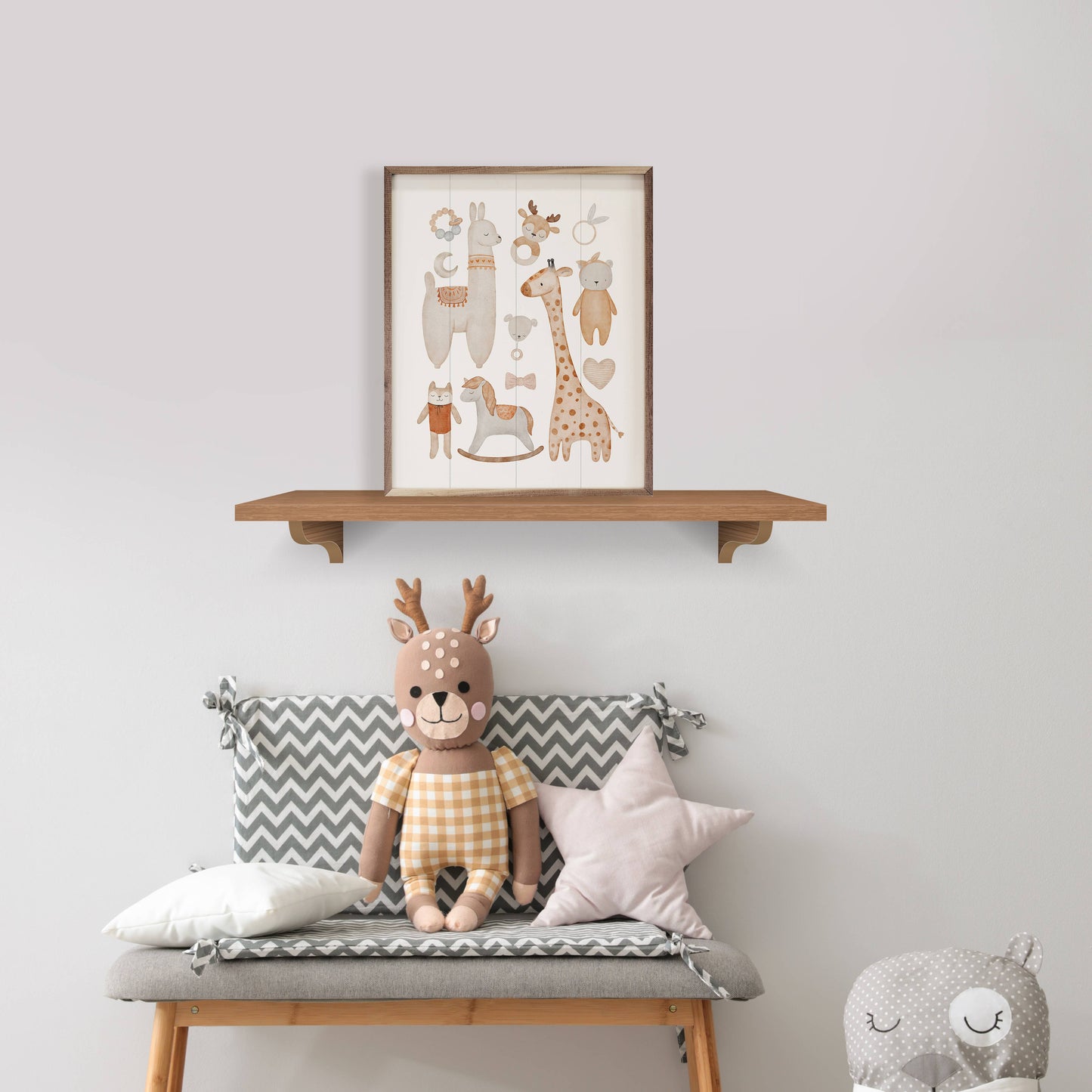 Kendrick Home - Boho Watercolor Elements 1 By Allure Art