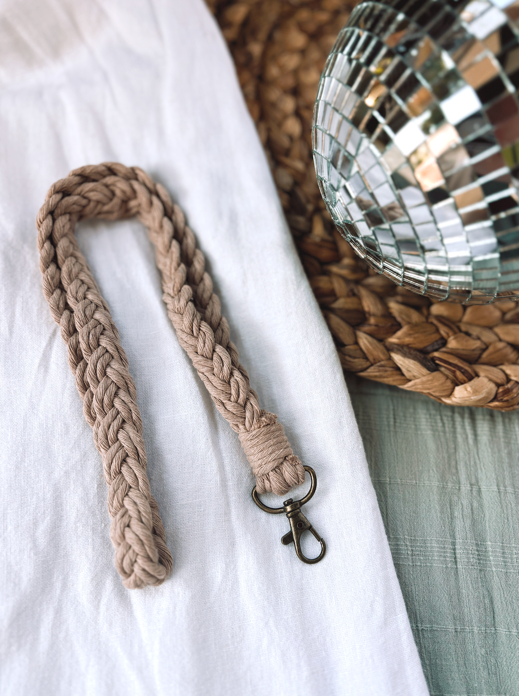 Offhand Fibers - Boho Lanyard | Badge ID Holder