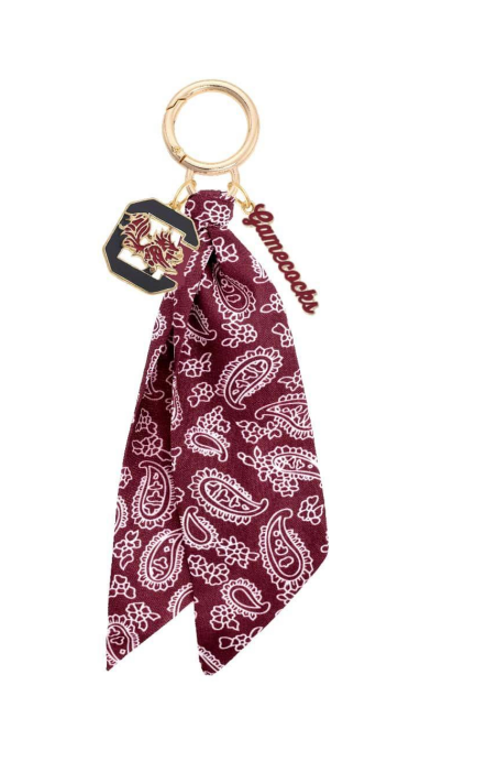 Canvas Style - South Carolina Gamecocks Logo Bandana Bag Charm