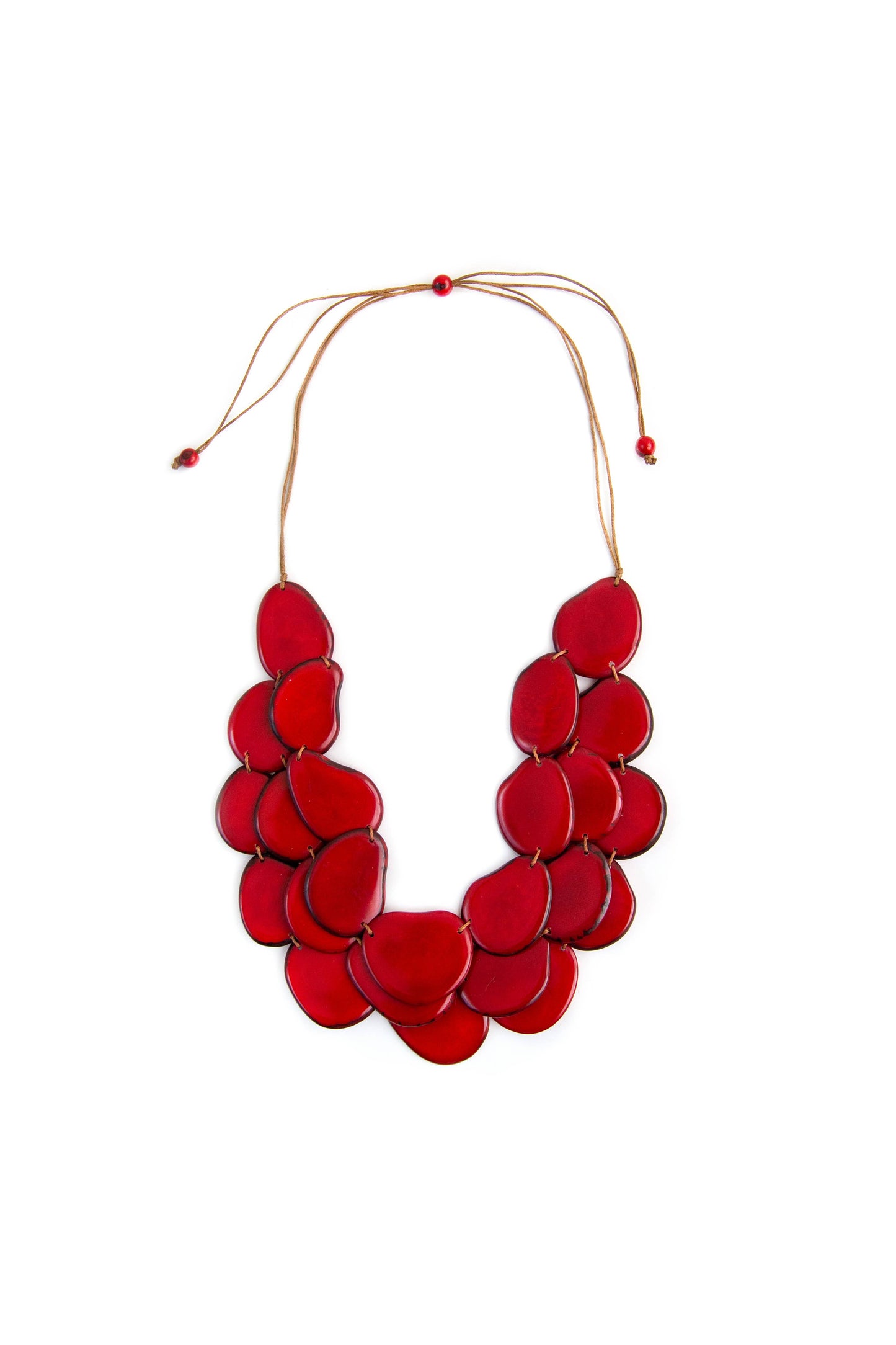 Organic Tagua Jewelry - Amigas Necklace