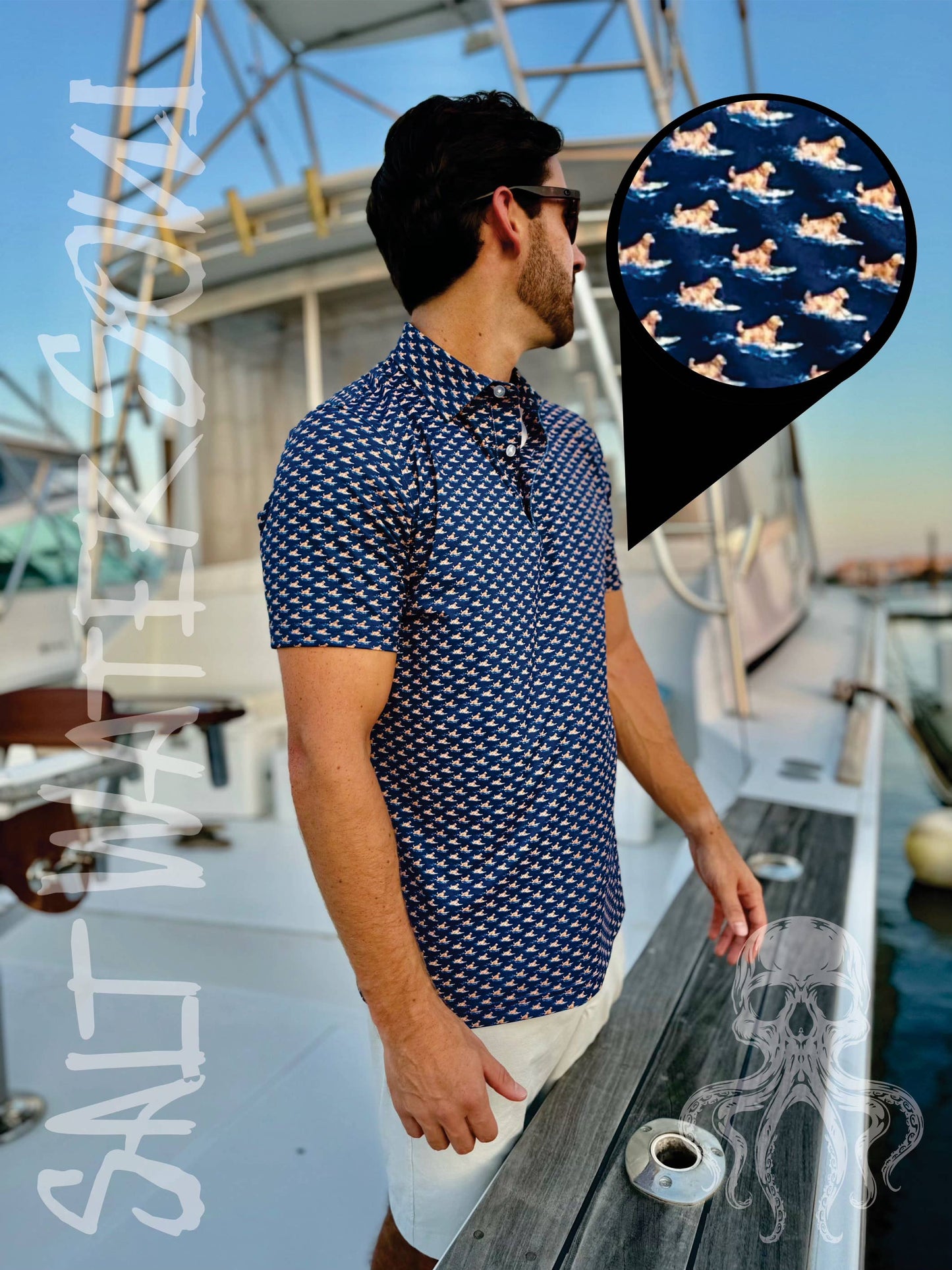 SALT WATER SOUL - Hang Tail Polo
