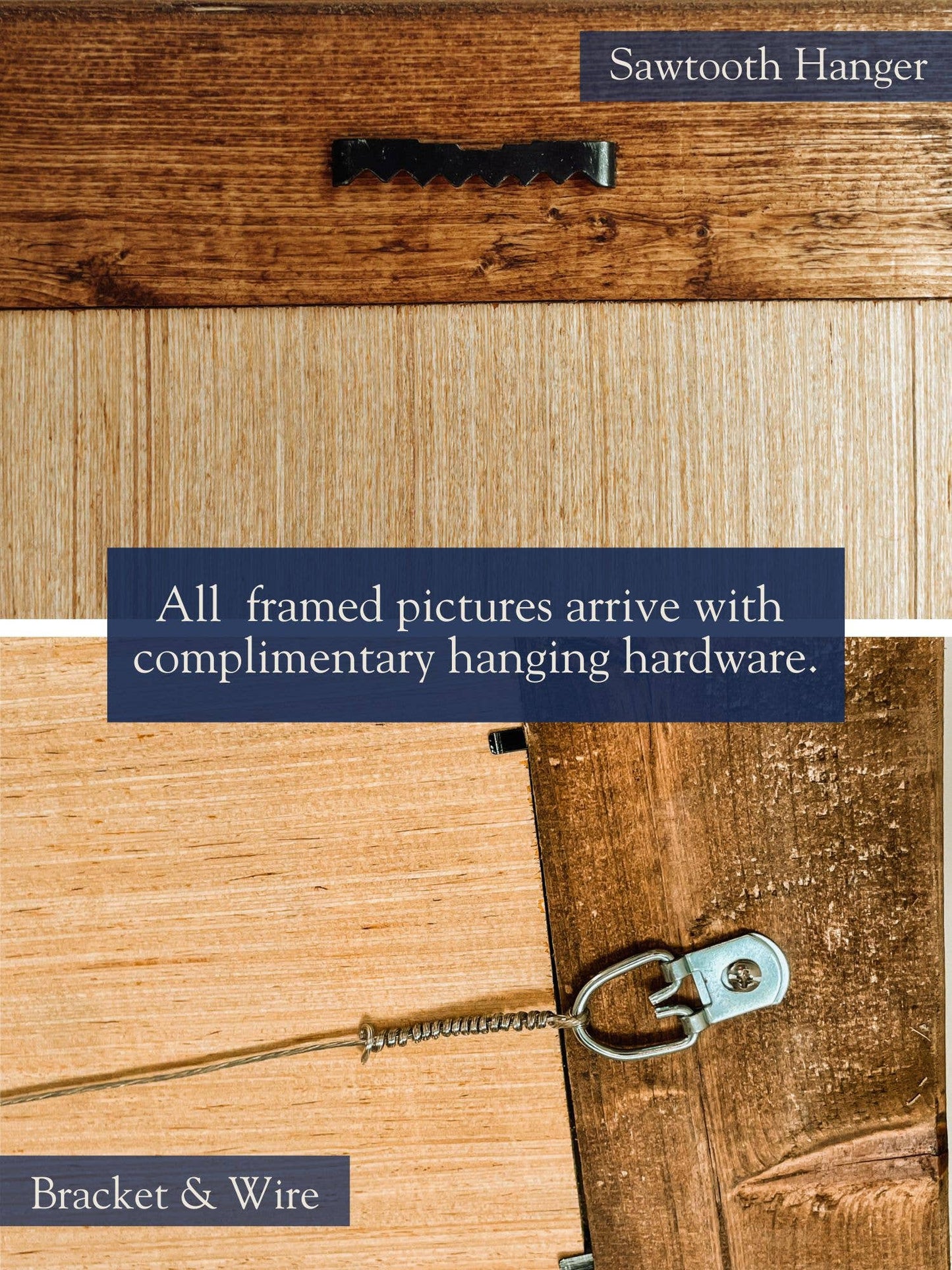 Swinford Designs - Handmade Wooden Picture Frames - Choose Your Size | Color