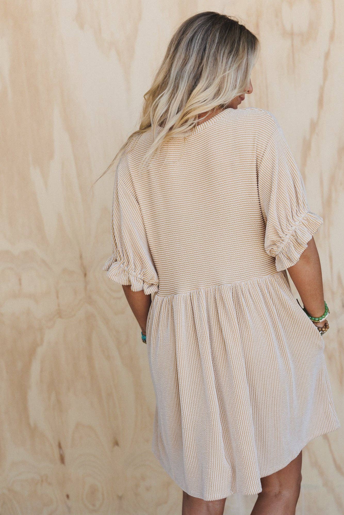 Three Bird Nest - Open Sky Dress - Canary