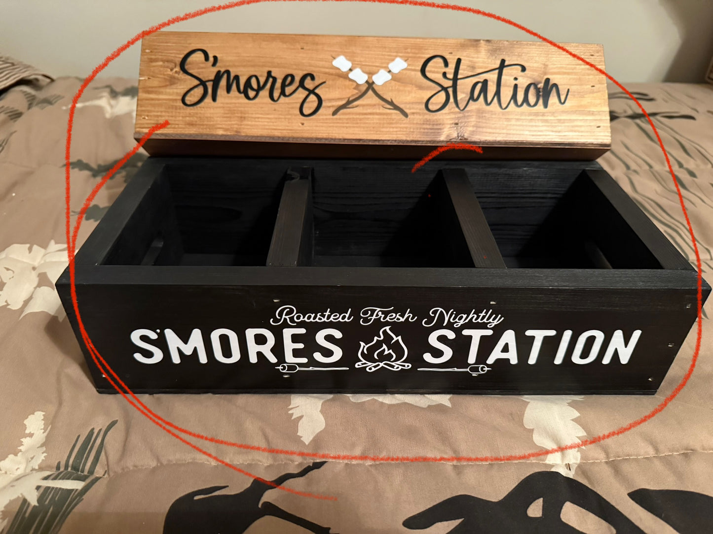 S’mores Station box