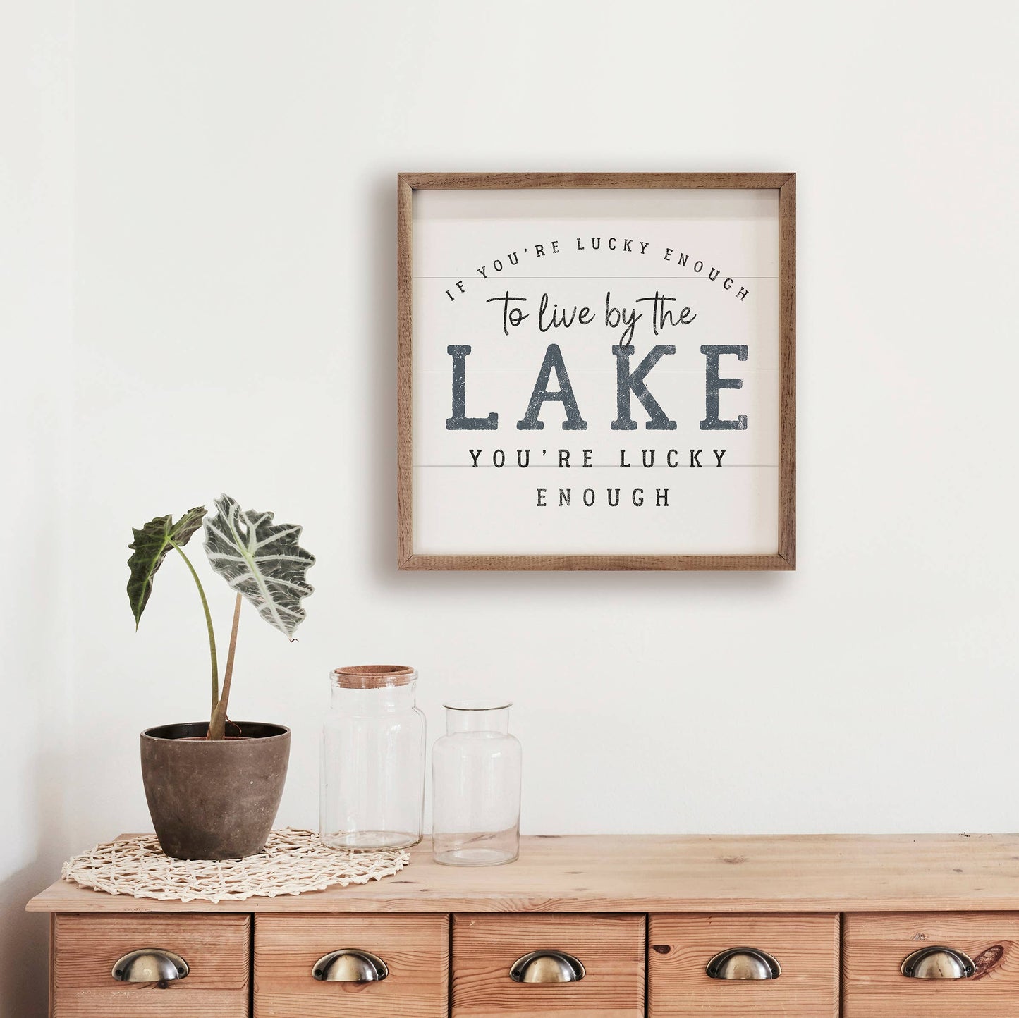 Kendrick Home - If You're Lucky Enough To Live By The Lake White