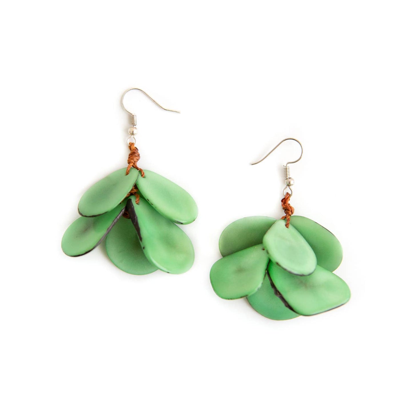 Organic Tagua Jewelry - Mariposa Earrings