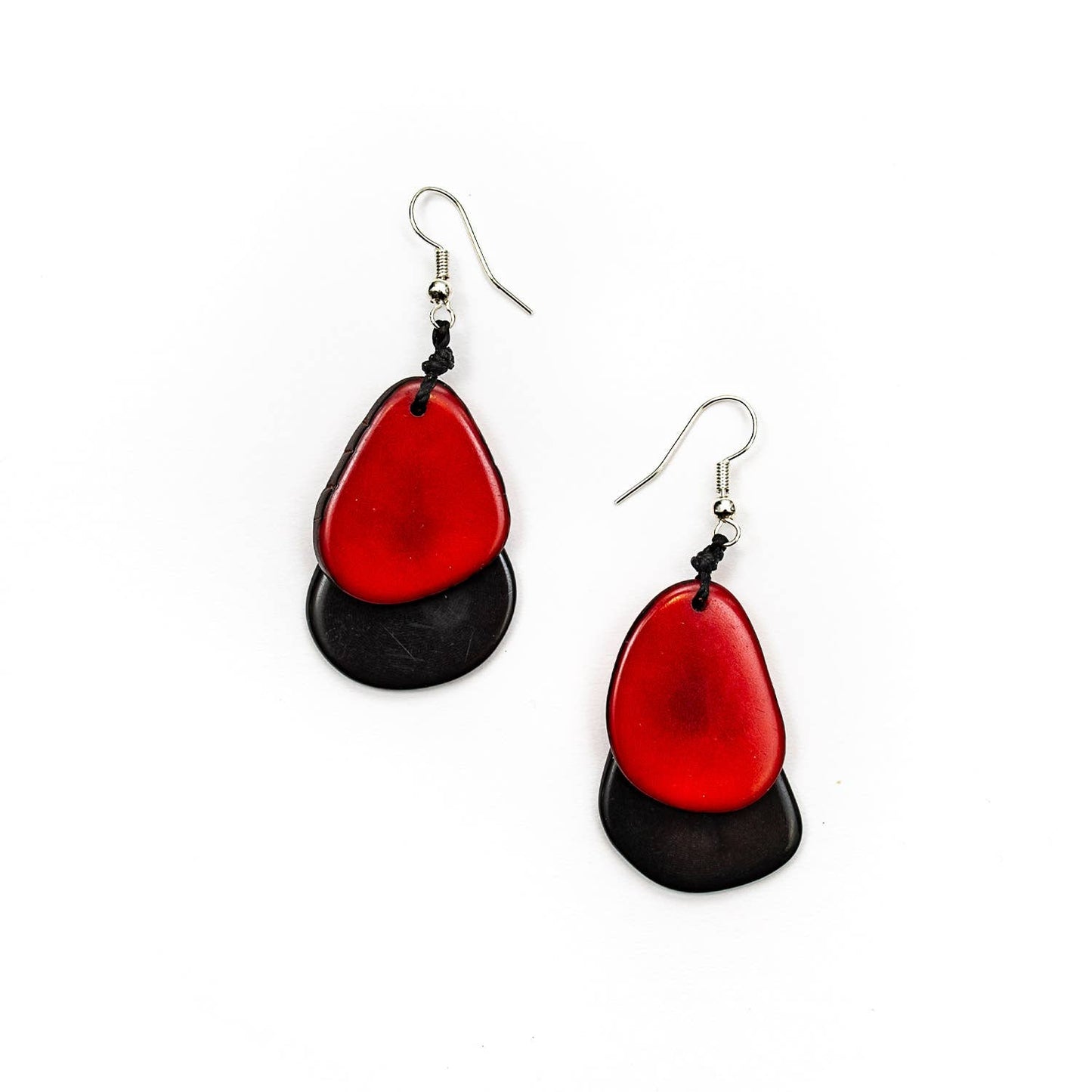 Organic Tagua Jewelry - Fiesta Earrings
