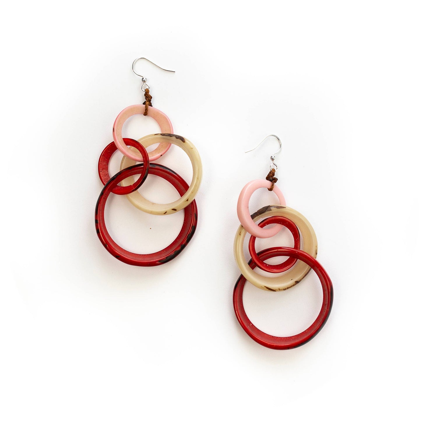Organic Tagua Jewelry - Yazmine Earrings