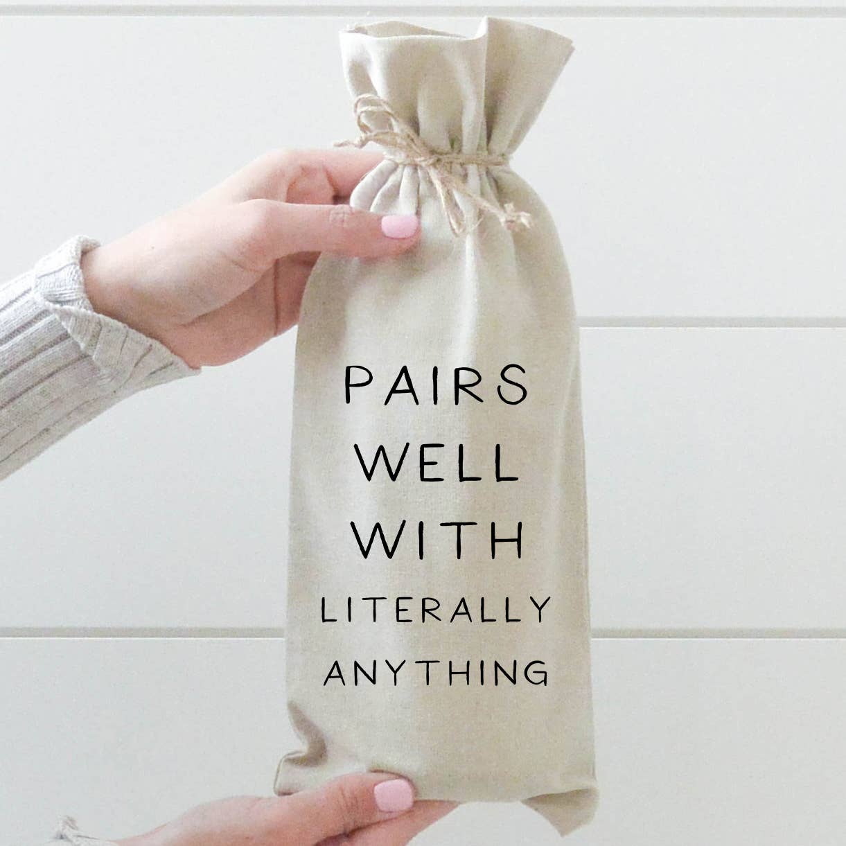 Porter Lane Home - Literally Anything Wine Bag