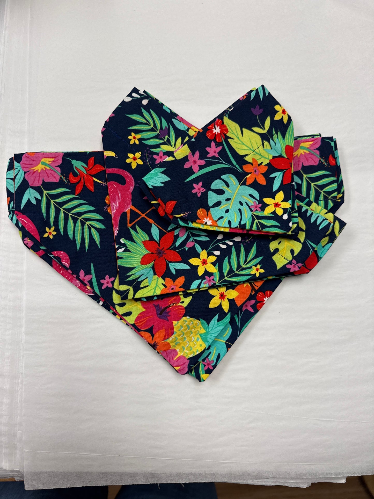 Dog bandana tropical