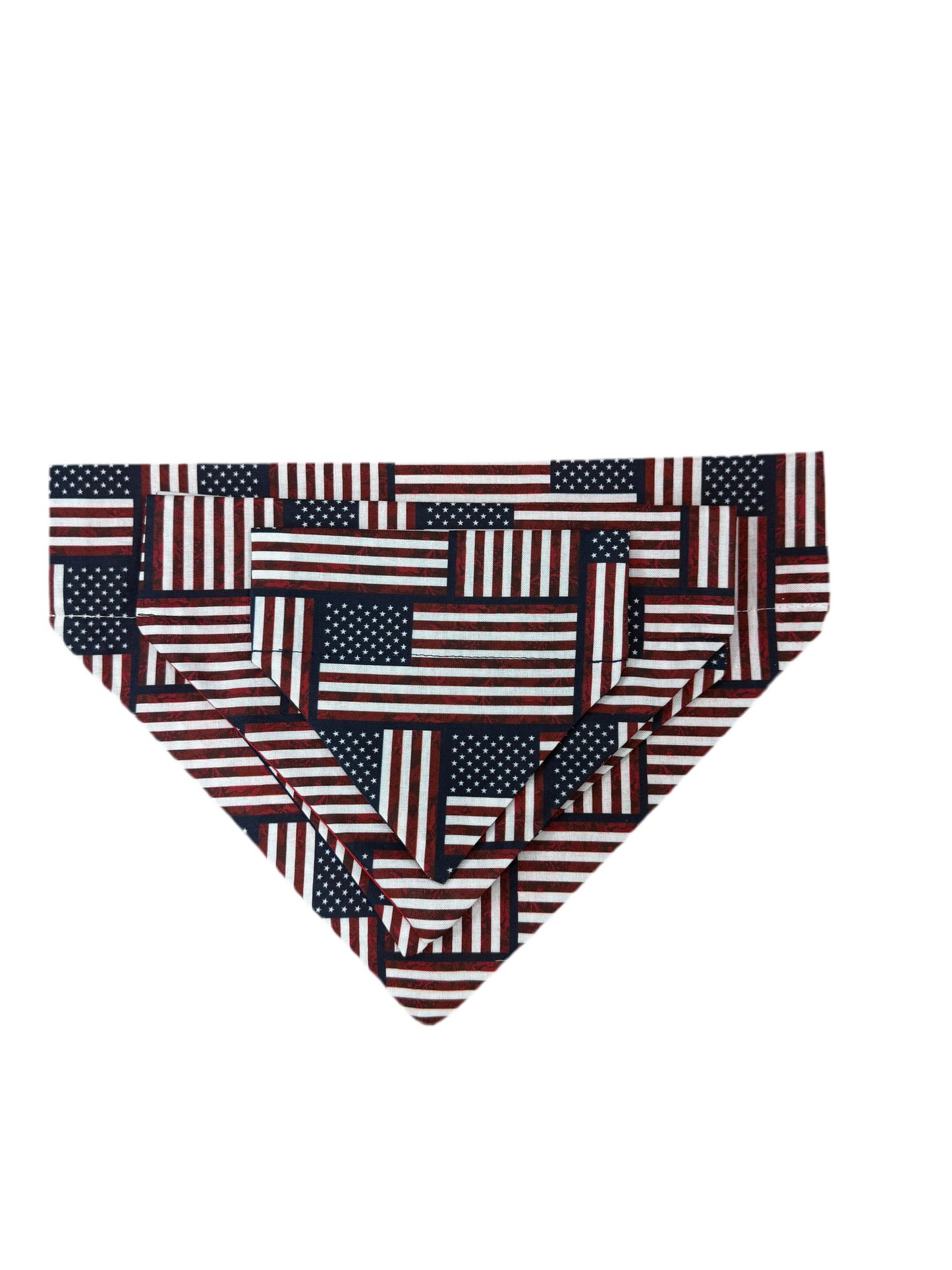 Dog bandana American flag