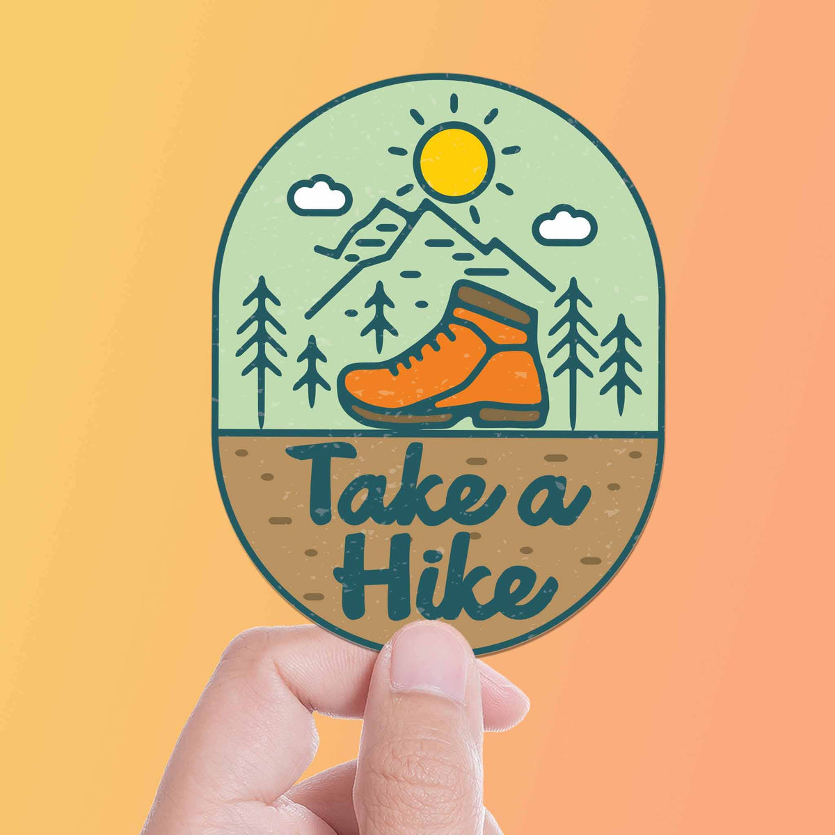 Sentinel Supply - Take a Hike Sticker - Cute Outdoors Decal